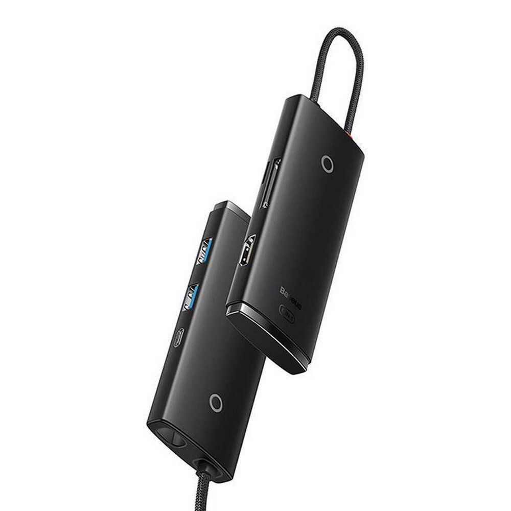 Baseus OS Lite 6 portos USB HUB Black