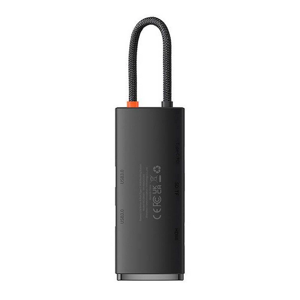Baseus OS Lite 6 portos USB HUB Black