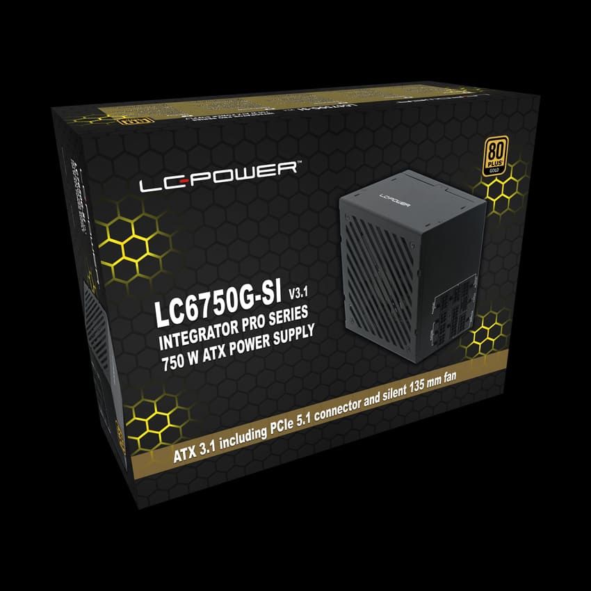 LC Power 750W 80+ Gold Integrator Pro Modular