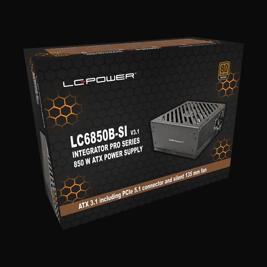 LC Power 850W 80+ Bronze Integrator Pro