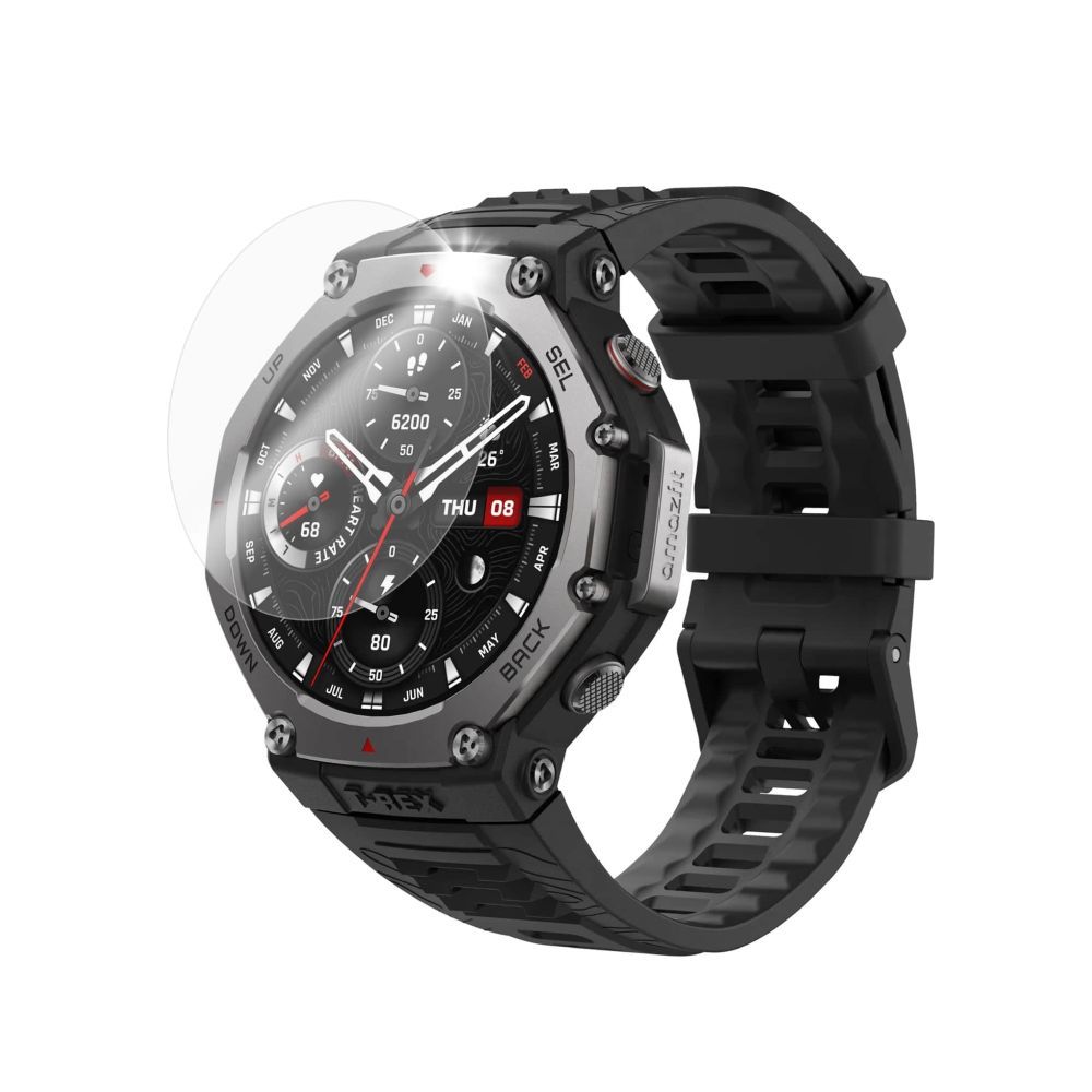 FIXED edzett üveg kijelzővédő fólia Amazfit T-Rex 3 átlátszó