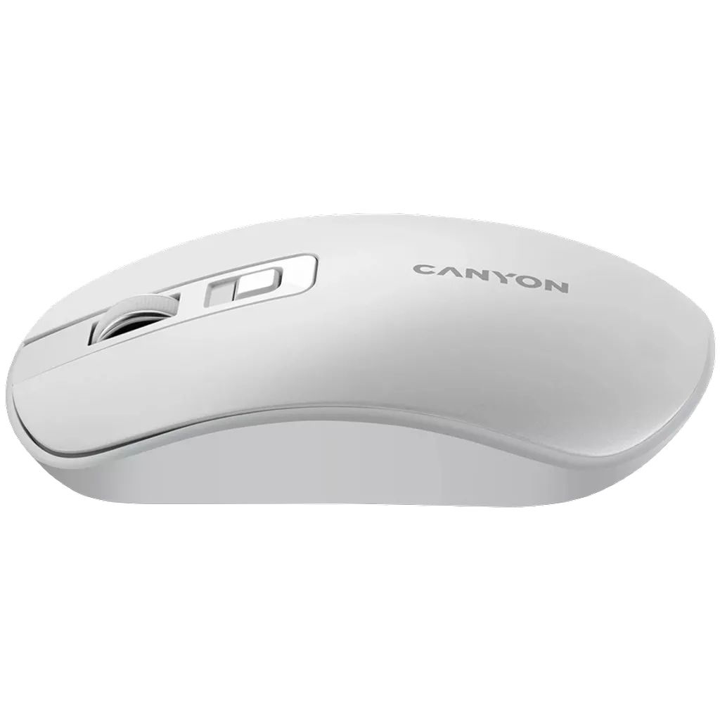 Canyon MW-18 Wireless Optical Mouse Pearl White
