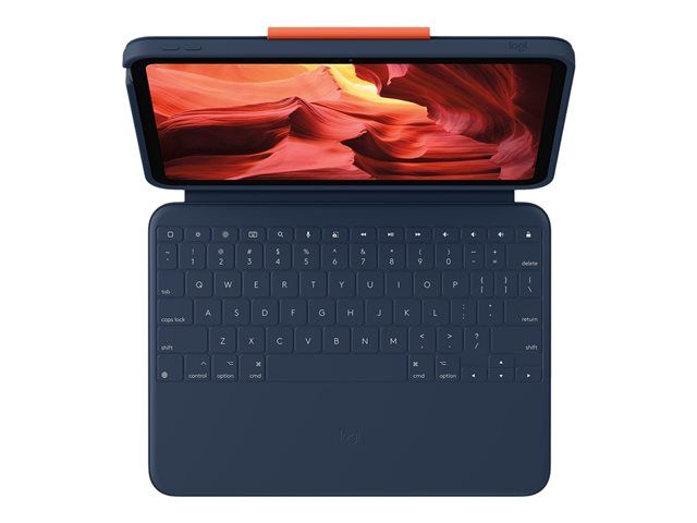 Logitech Rugged Combo 4 Keyboard and Folio Case Classic Blue