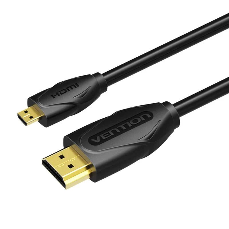 Vention Micro HDMI/M -> HDMI/M 1,5m cable Black