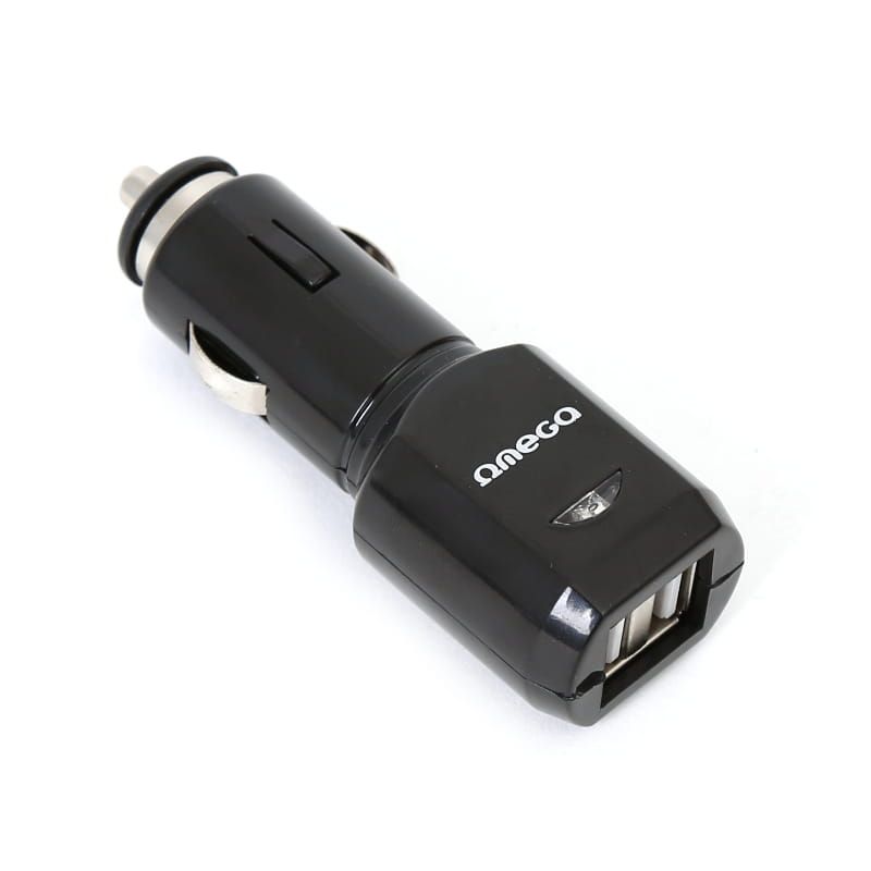 Platinet Omega Car Charger 2xUSB Black