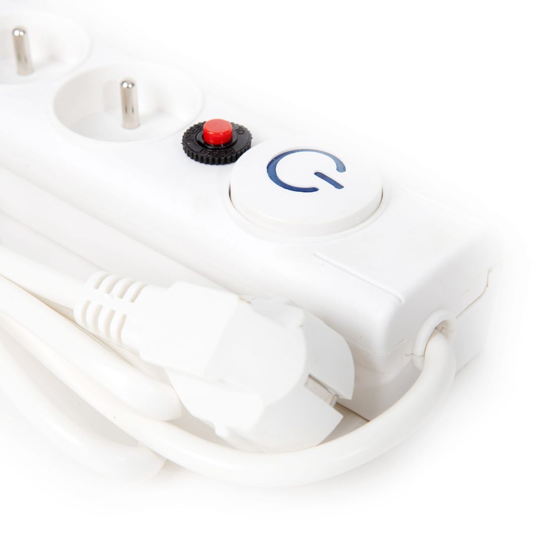 Platinet Hálózati Elosztó Kapcsolóval 3DIN 3m White