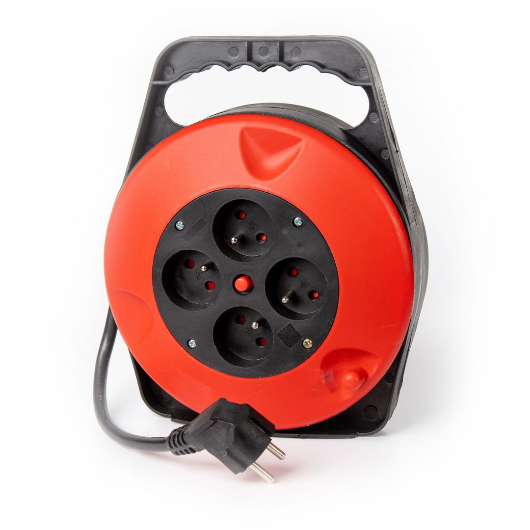 Platinet Hálózati Hosszabbító 8m Orange/Black