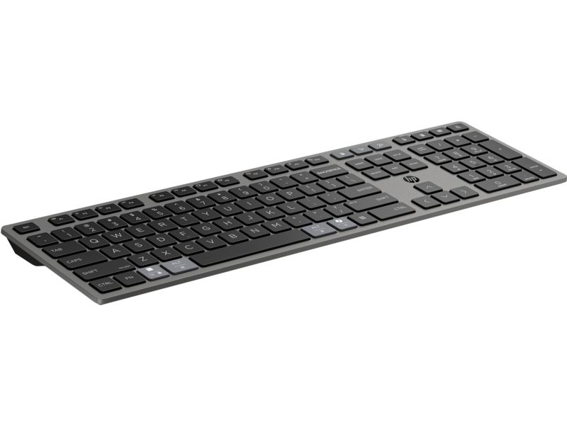 HP 725 Multi-Device Rechargeable Wireless Bluetooth Keyboard Black