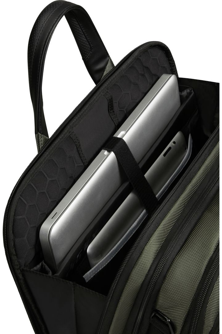 Samsonite Pro-DLX 6 Bailhandle Expandable 15,6" Green