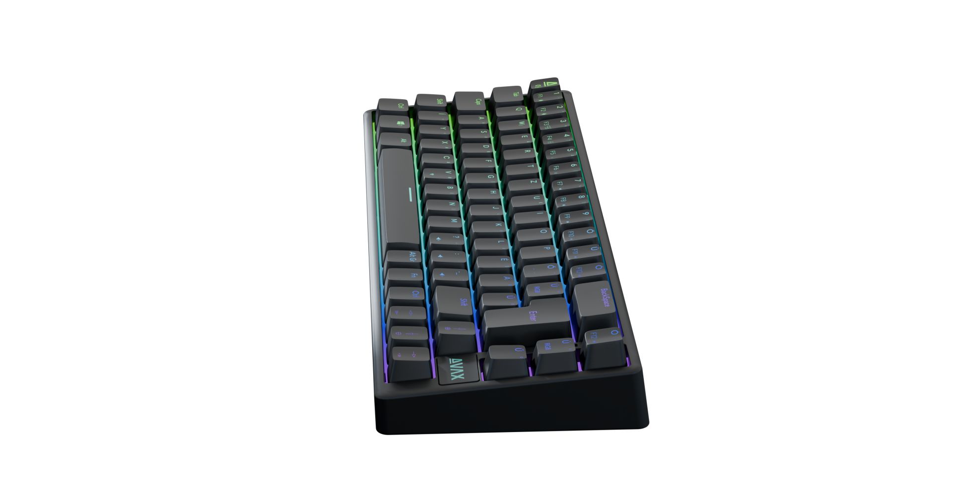 Avax GM01 RGB Gaming Keyboard Black HU