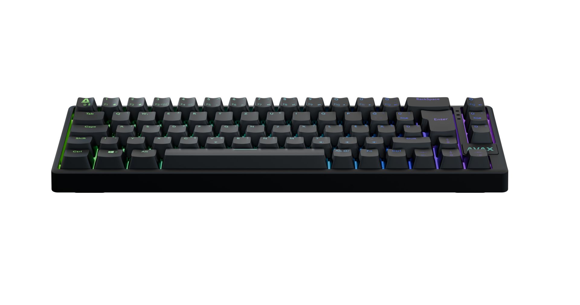 Avax GM01 PRO RGB Gaming Keyboard Black HU