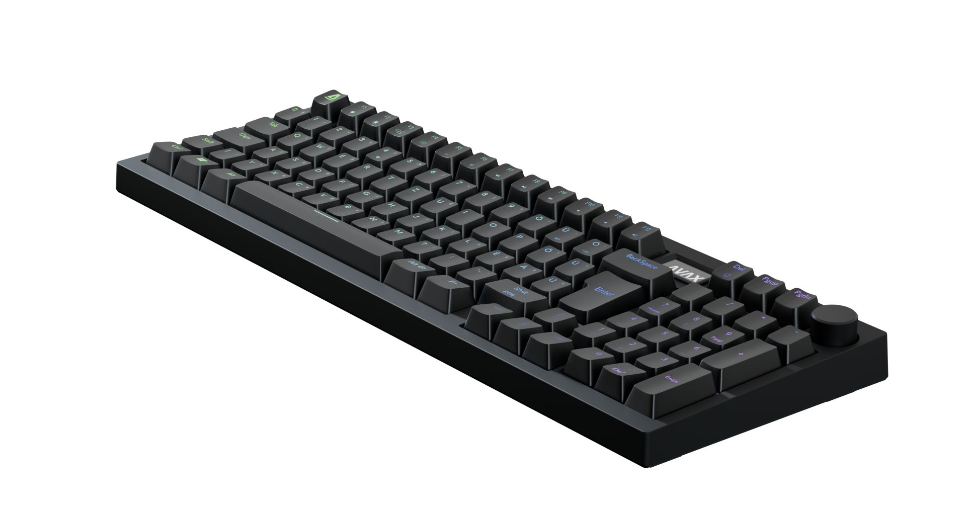 Avax GM03 RGB Gaming Keyboard Black HU