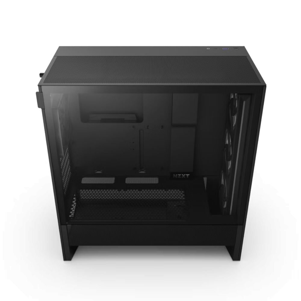 NZXT H5 Flow RGB (2024) Tempered Glass Black