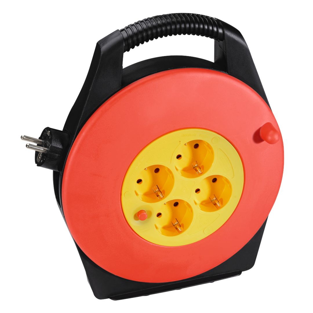 Hama Hálózati Hosszabbító 10m Orange/Black