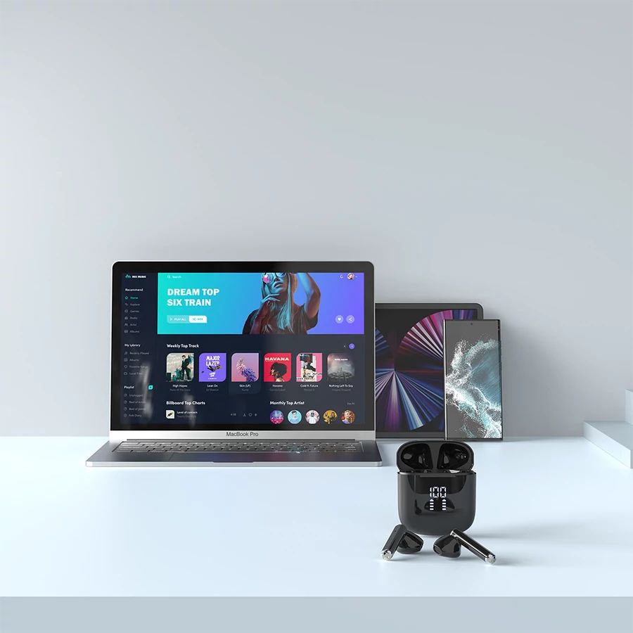 EarFun AirLite True Bluetooth Headset Black