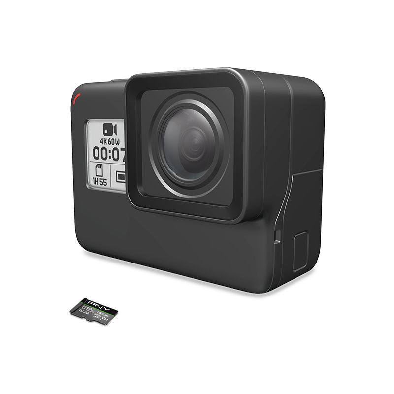 PNY 512GB microSDXC Pro Elite Class 10 U3 V30 A2 + adapterrel