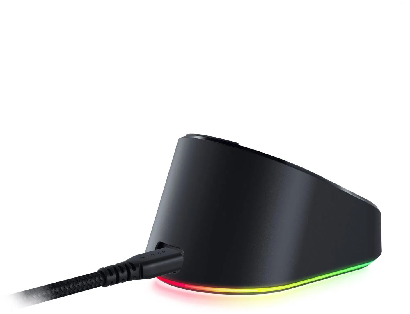 Razer Chroma Mouse Dock Pro + Wireless Charging Puck Bundle Black