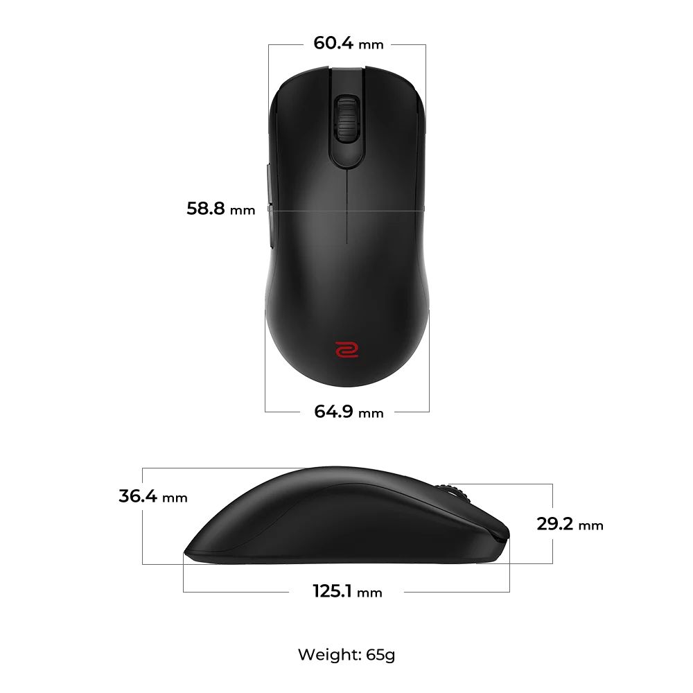Zowie FK2-DW 4K Gaming Wireless Mouse Black