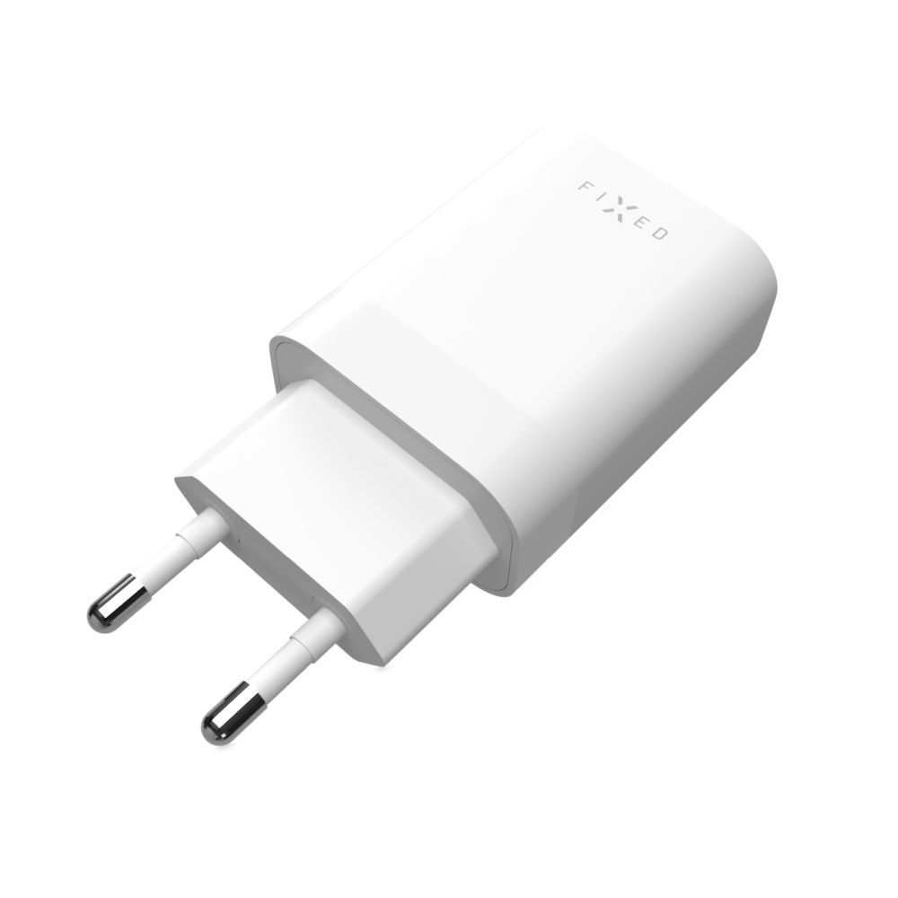 FIXED Dual USB-C Travel Charger 35W White