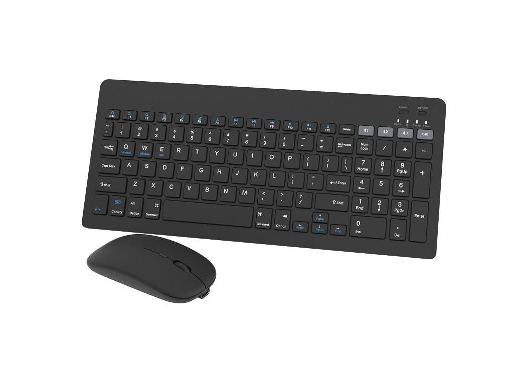 Platinet Omega OKM2658B Wireless Keyboard Combo Black US