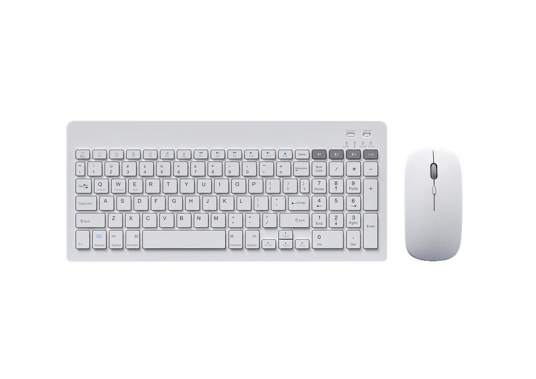 Platinet Omega OKM2658W Wireless Keyboard Combo White US