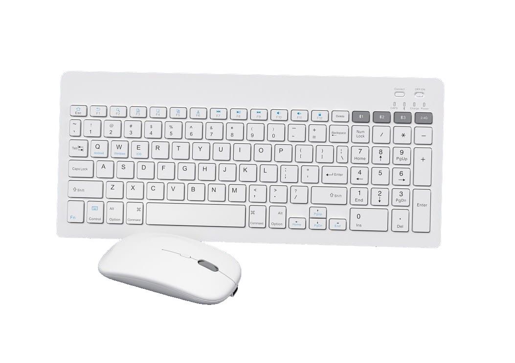 Platinet Omega OKM2658W Wireless Keyboard Combo White US