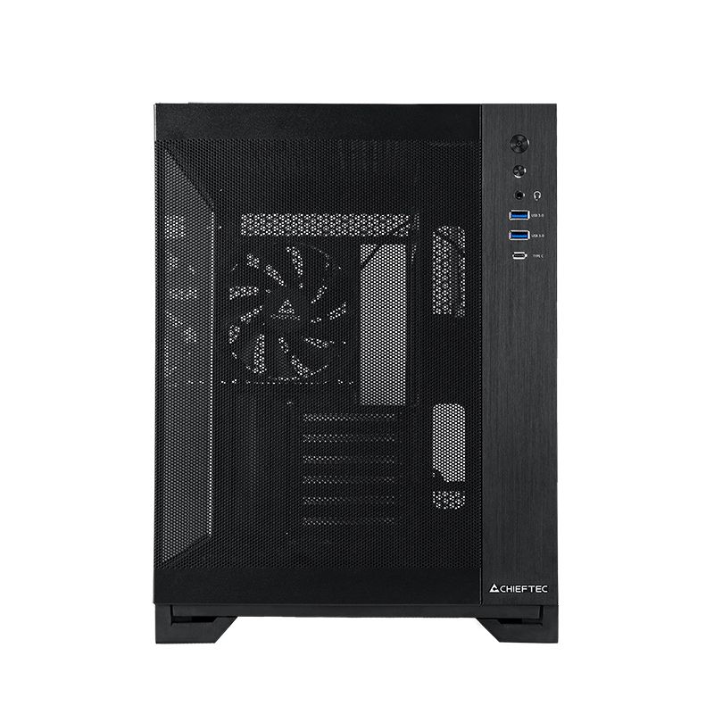 Chieftec Visio Air Tempered Glass Black