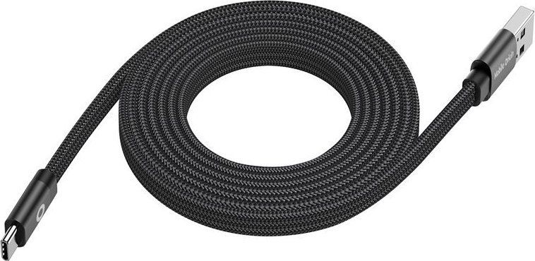 Mobile Origin Magnetic Flat Patented Original Cable USB-A to USB-C 1m Black