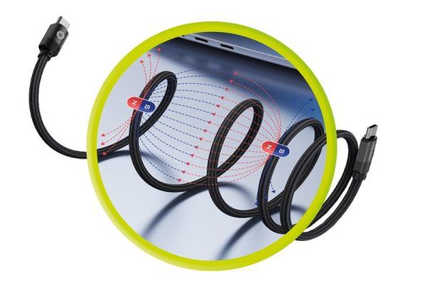 Mobile Origin Magnetic Patented Original Cable USB-C to USB-C 1m Black