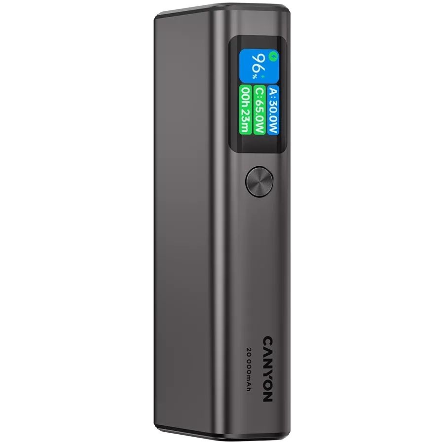 Canyon OnPower 230 20000mAh PowertBank Dark Grey
