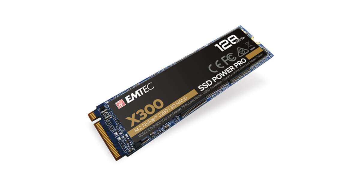 Emtec 1TB M.2 2280 NVMe X300 Bulk