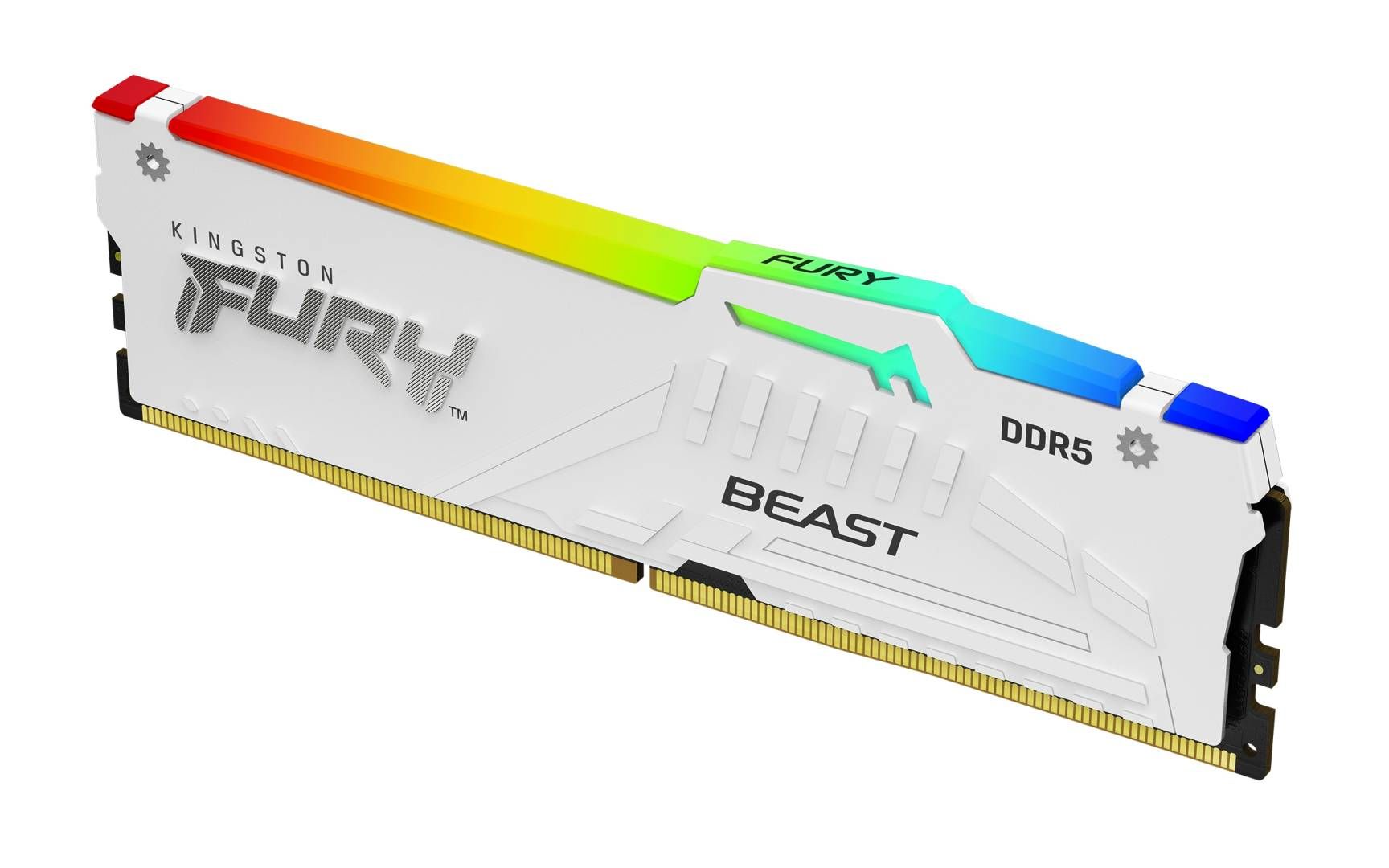Kingston 16GB DDR5 6000MHz Fury Beast RGB White