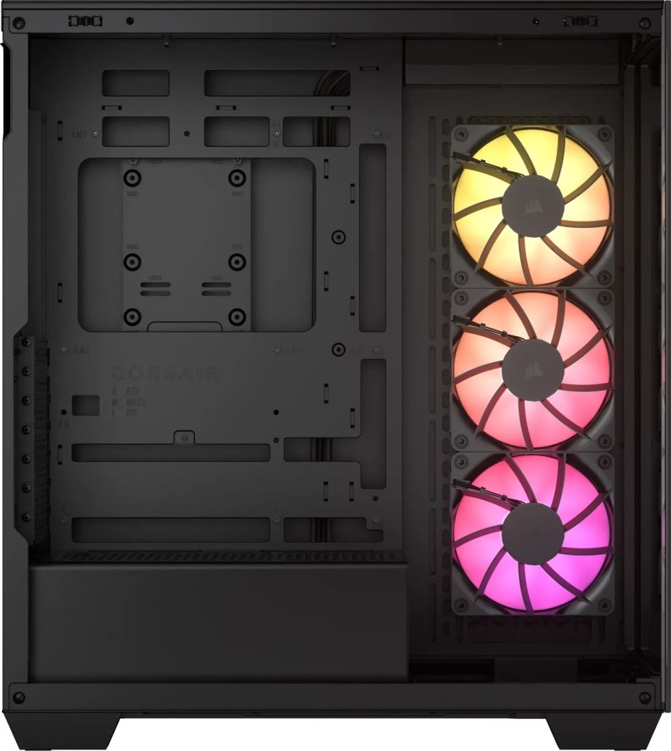 Corsair 3500X ARGB Tempered Glass Black
