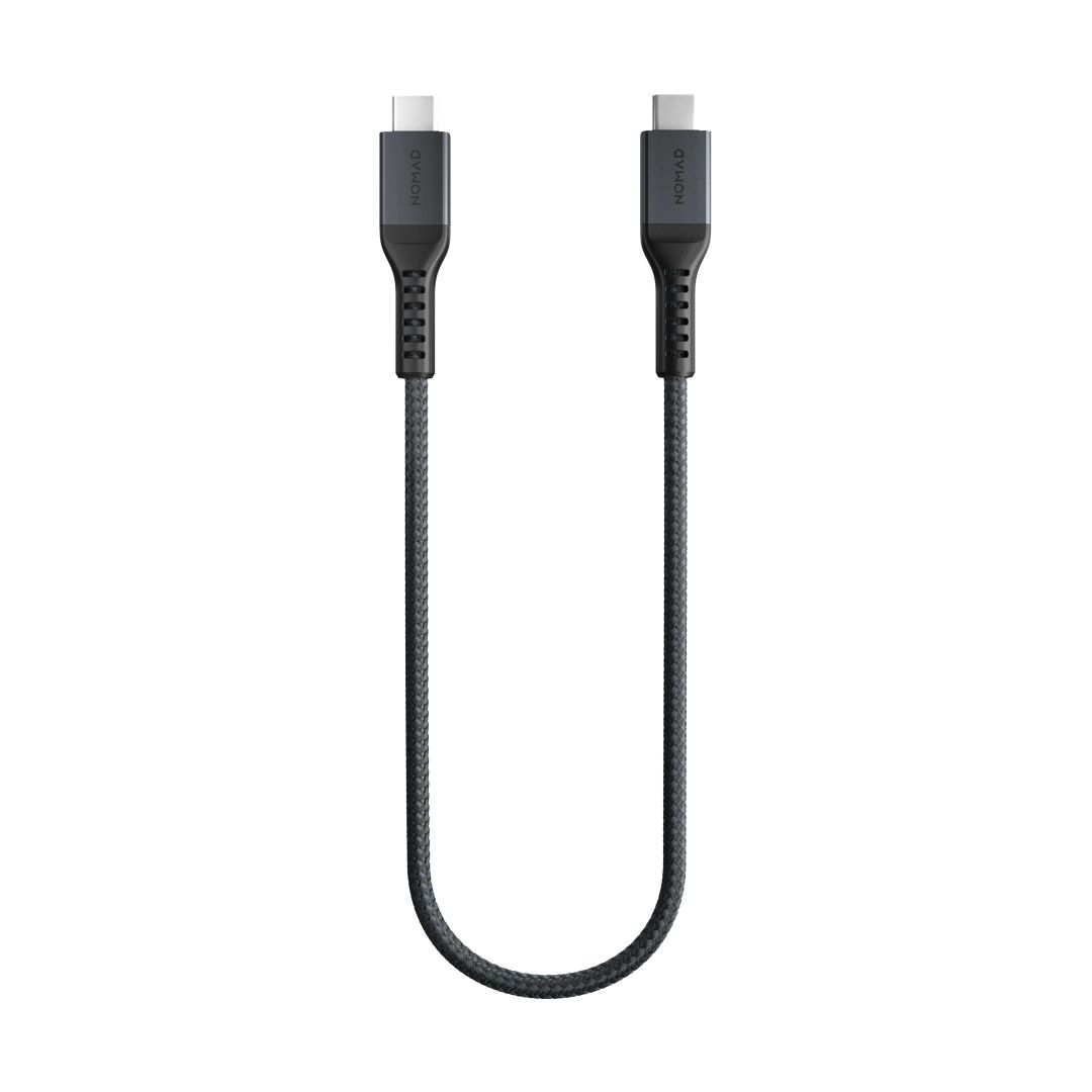 Nomad Kevlar Cable USB-C to USB-C 0,3m Carbide