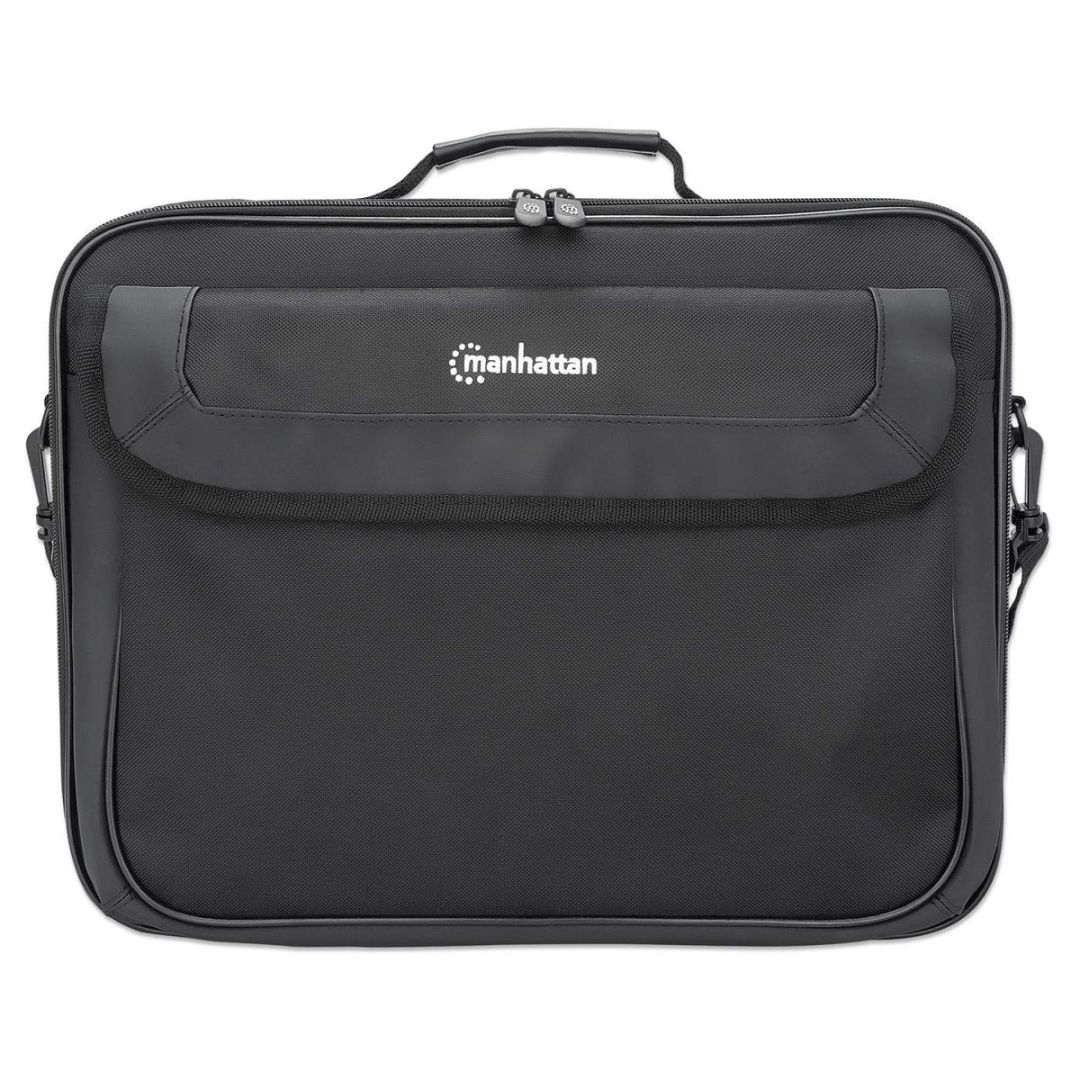 Manhattan Cambridge Clamshell Laptop Bag 15,6" Black