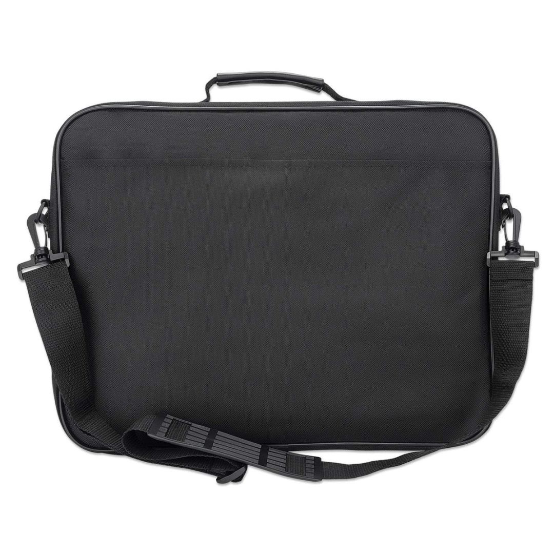 Manhattan Cambridge Clamshell Laptop Bag 15,6" Black
