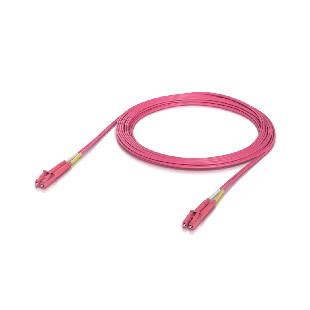 Ubiquiti OM4 Duplex LC UPC Fiber Patch Cable 5m