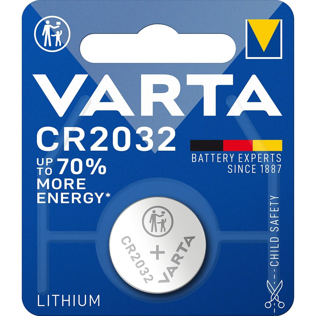 Varta CR2032 Lítium Gombelem 1db/csomag