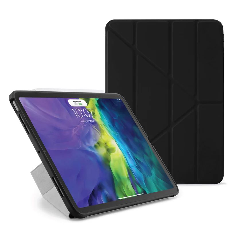 Pipetto Origami No1 Original case iPad 10.2 (2021/2020/2019) Black