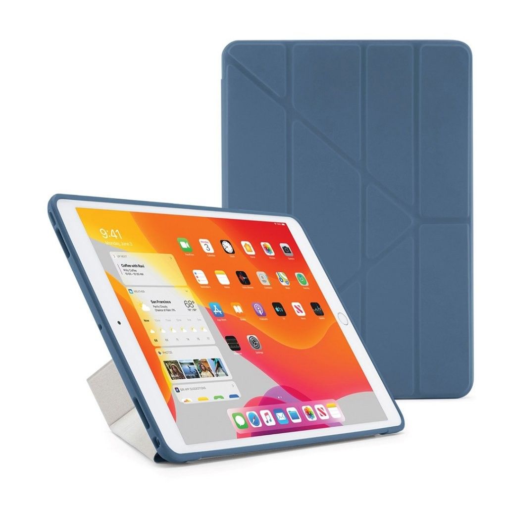 Pipetto Origami No1 Original case iPad 10.2 (2021/2020/2019) Navy