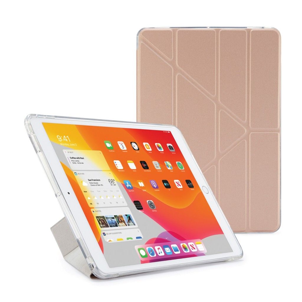 Pipetto Origami No1 Original case iPad 10.2 (2021/2020/2019) Rose Gold