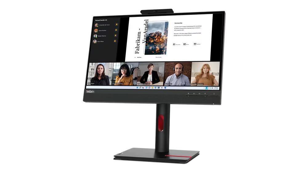 Lenovo 21,5" ThinkCentre Tiny-In-One 22 Gen 5 Black