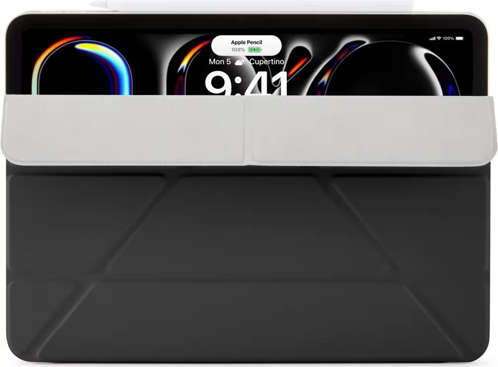 Pipetto Origami No4 Slim Folio Case iPad Pro 11 (2024) Black