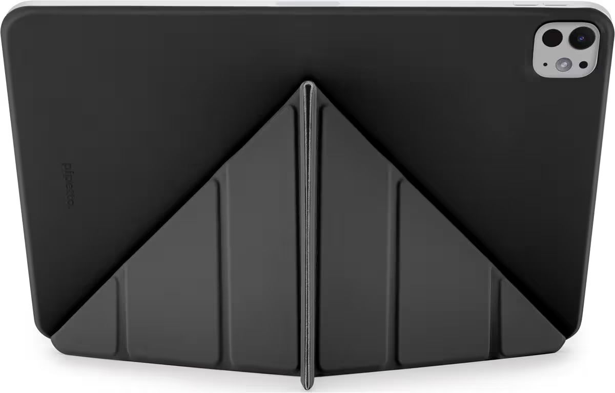 Pipetto Origami No4 Slim Folio Case iPad Pro 11 (2024) Black