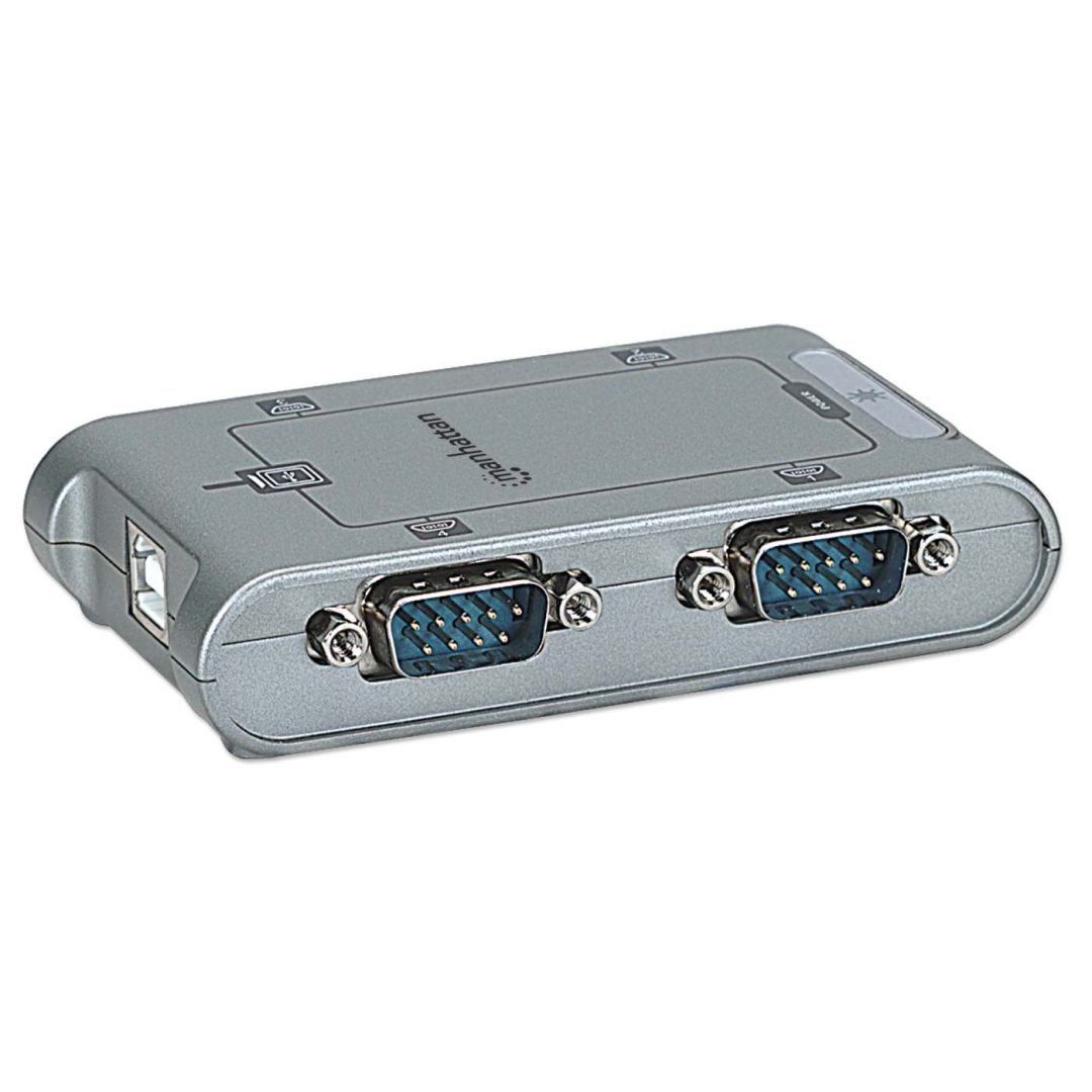 Manhattan USB to Serial Converter Grey