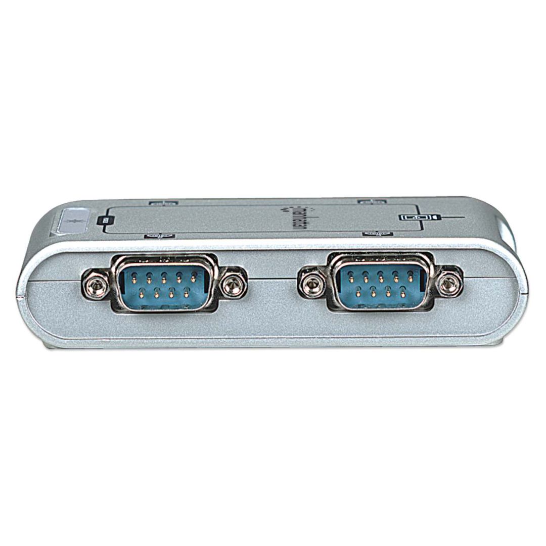 Manhattan USB to Serial Converter Grey