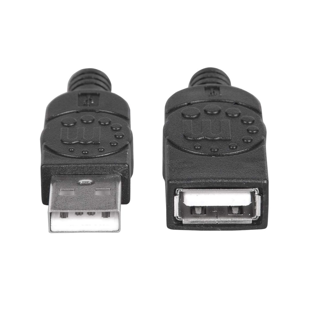 Manhattan Hi-Speed USB 2.0 Extension Cable 1m Black