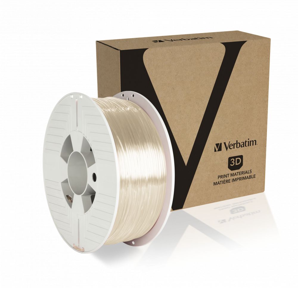 Verbatim PET-G Filament 1,75mm 1kg Clear