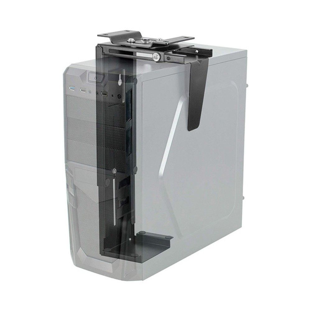 TECHLY  ICA-CS 66 Under-Desk/Wall PC Mount Black