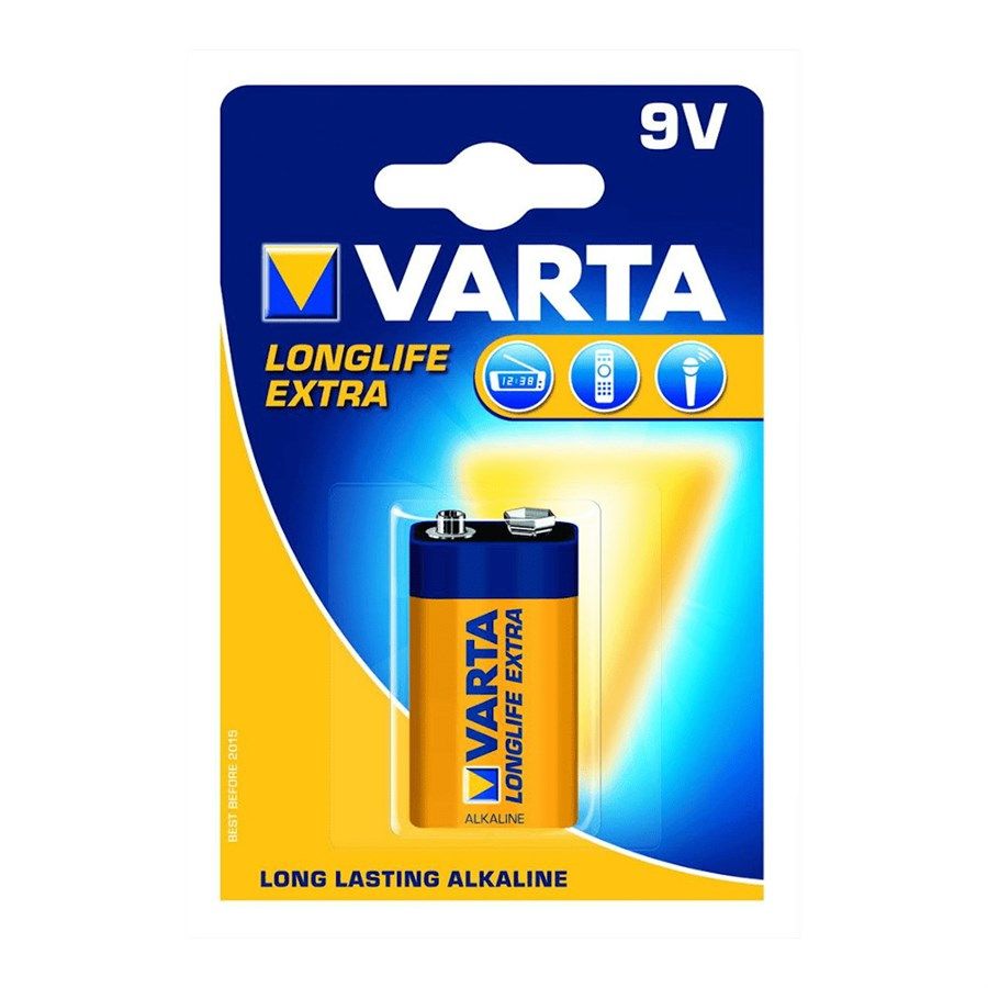 Varta 9V Alkáli Elem 1db/csomag